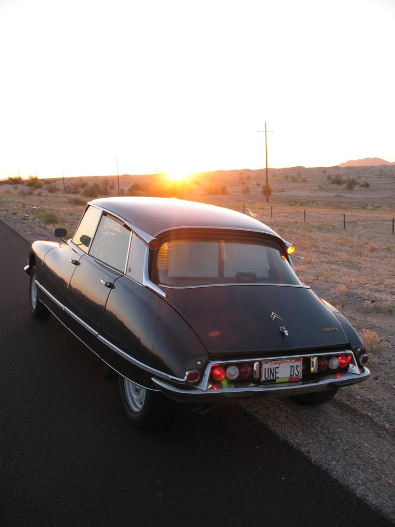 Sunrise on the road to Phoenix