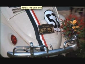 Herbie Rear License plate
