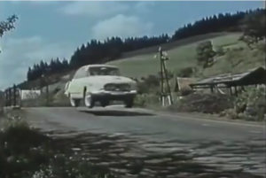 Tatra 603 road jump - Tatra promo film