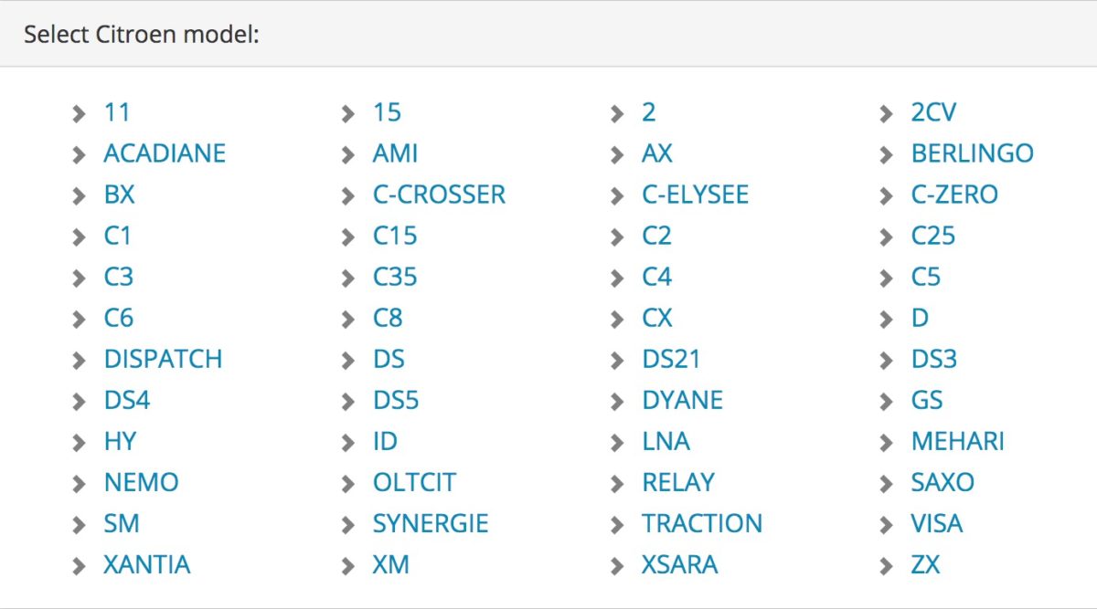 Citroen vin decoder