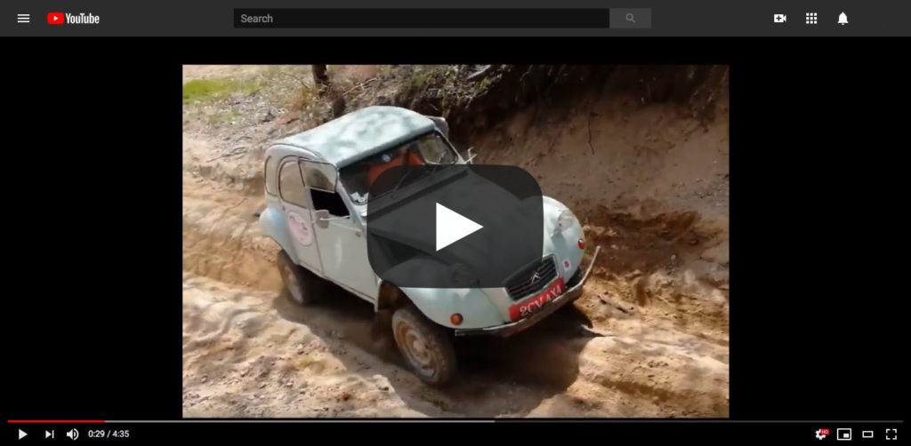 Watch Citroen 2CV Finish An Off-Road Course With Flying Colors