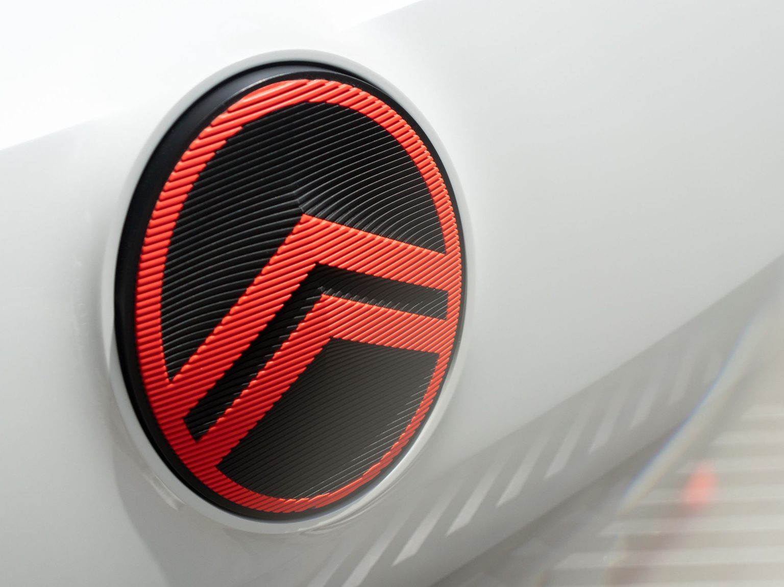 Citroen brand logo car symbol with name Royalty Free Vector