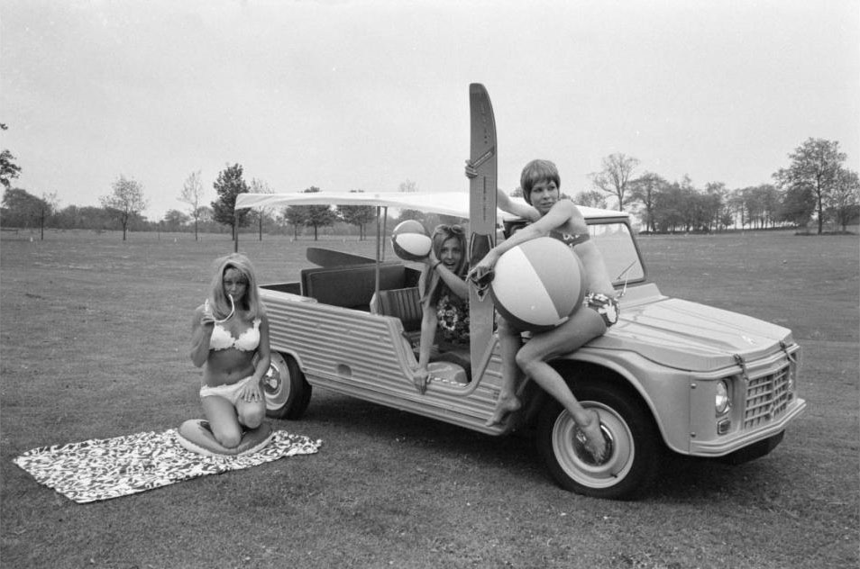Bâche Citroën Mehari (1968-1986) semi sur mesure extérieure - My Housse